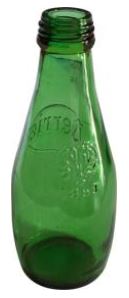 Bouteille d'eau pétillante
