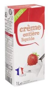 Brique de crème fraiche