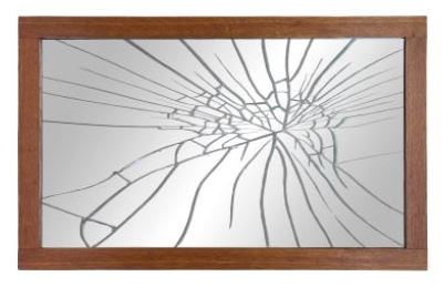 Miroir cassé
