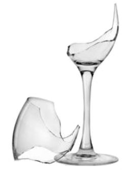 Verre cassé